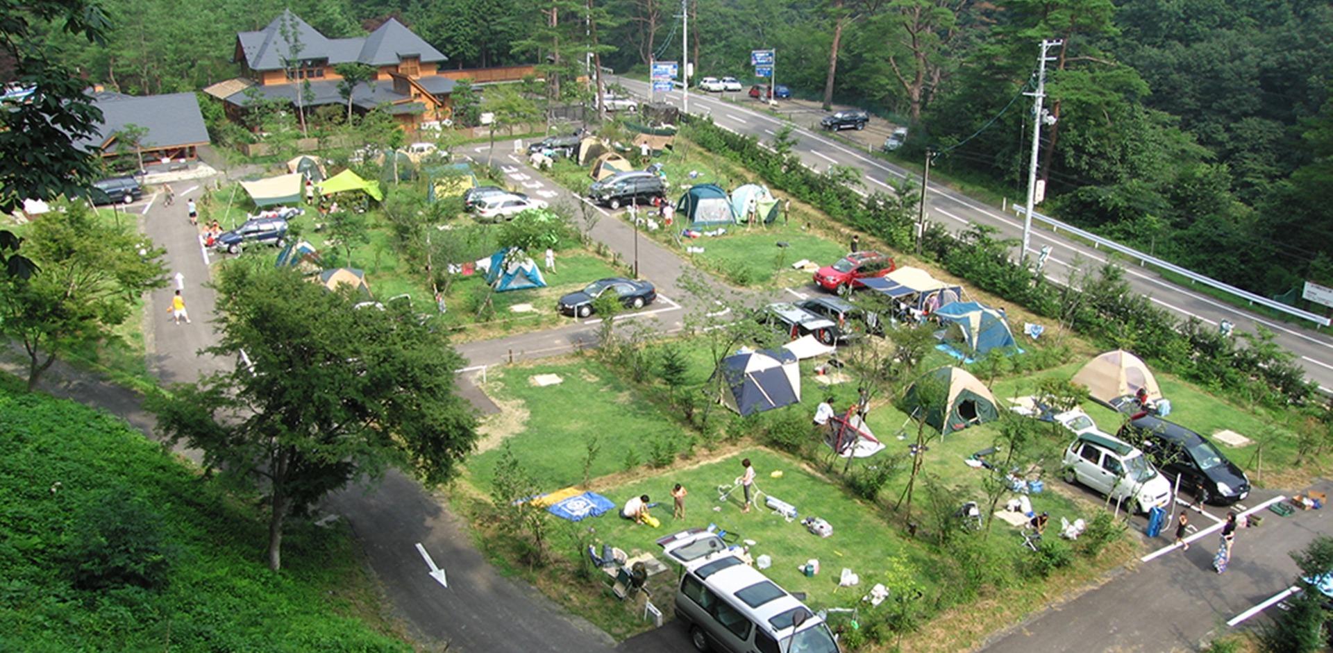 二ツ亀キャンプ場さど観光ナビ