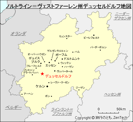 148 Düsseldorf Map Stock