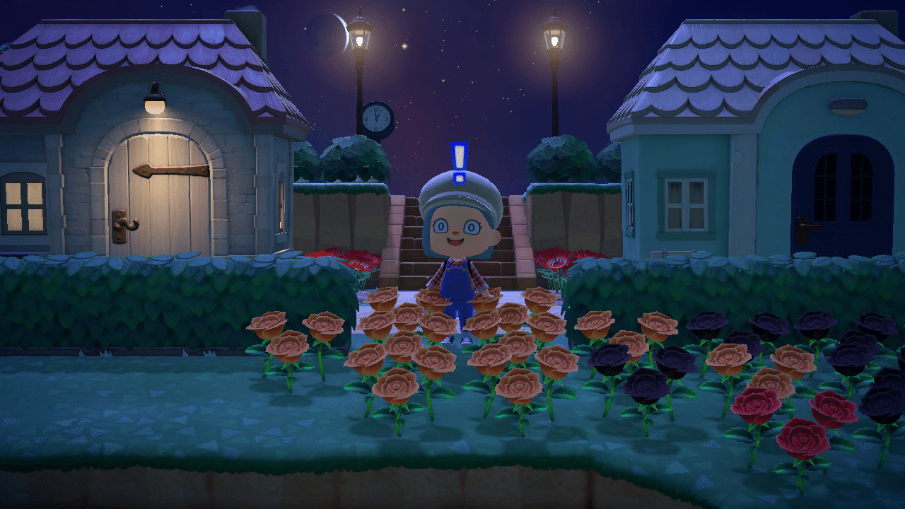 あつ森 島のエントランスと洋風住宅街 島開発進捗島紹介-