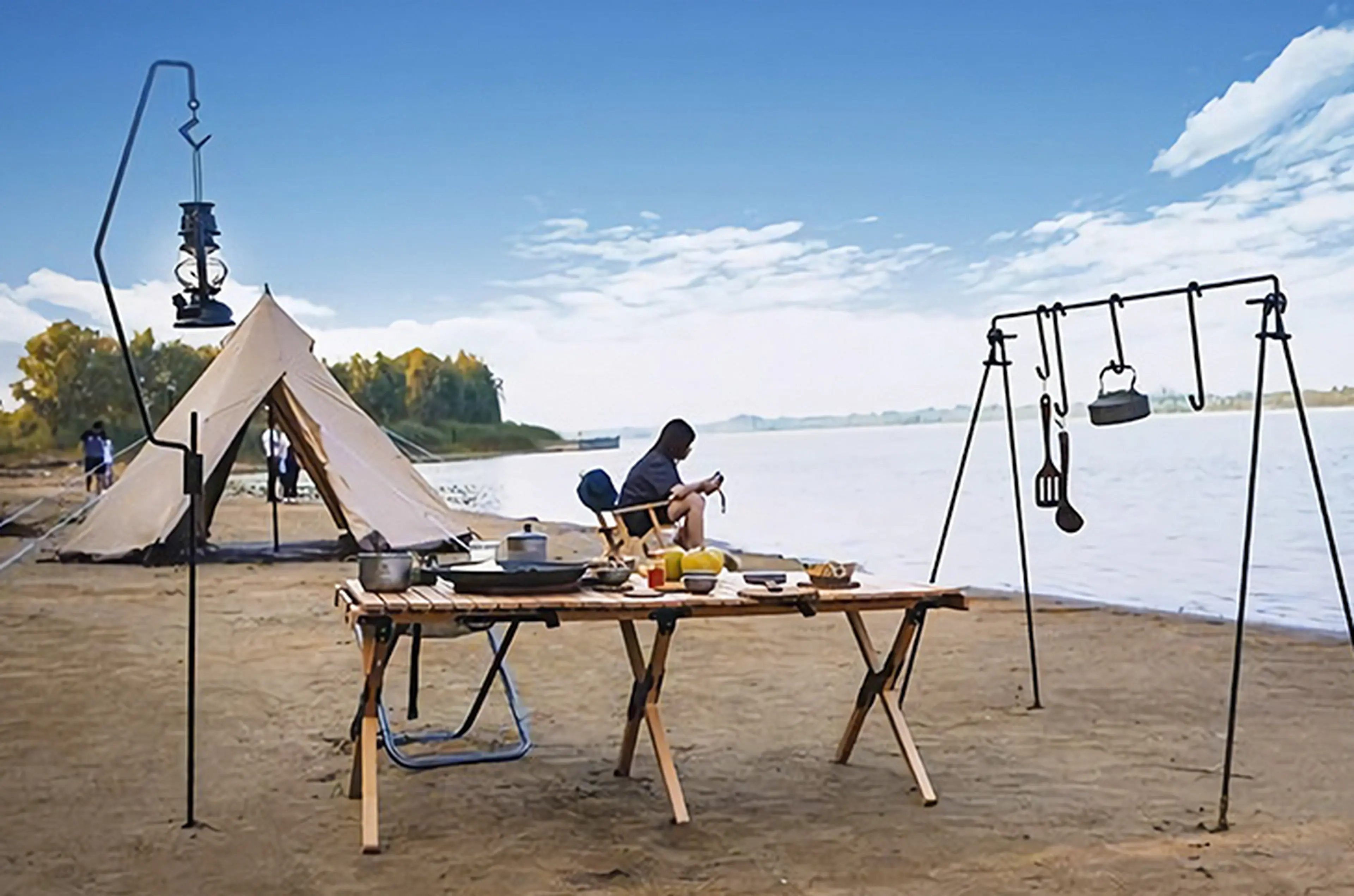 風に強くて使い勝手が良い！おしゃれなランタンスタンドのおすすめランキング野に行く