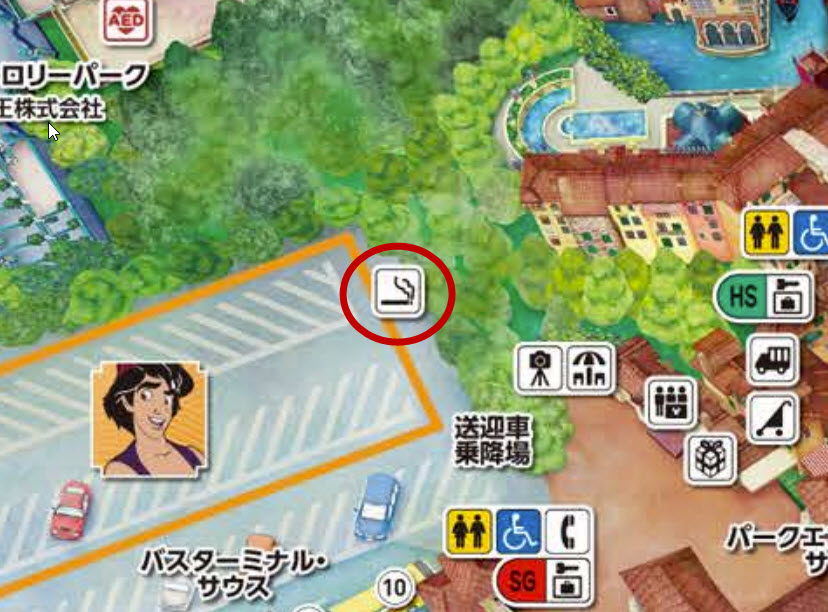 ディズニーランドの喫煙所、全3か所の写真付き早わかり完全ガイド