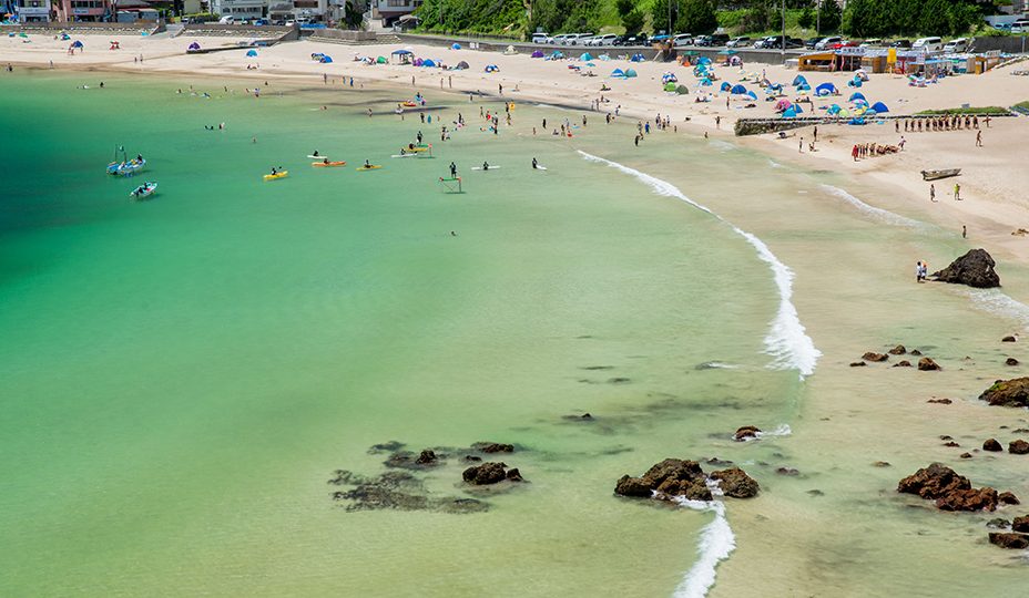 外浦海水浴場伊豆下田観光ガイド
