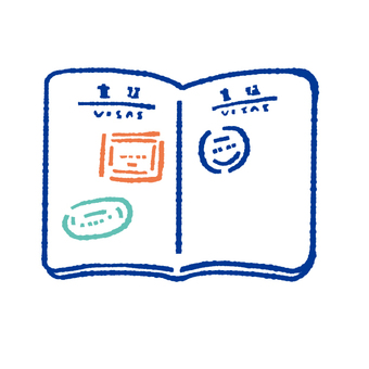 パスポートイラスト無料イラスト・フリー素材なら「イラストAC」