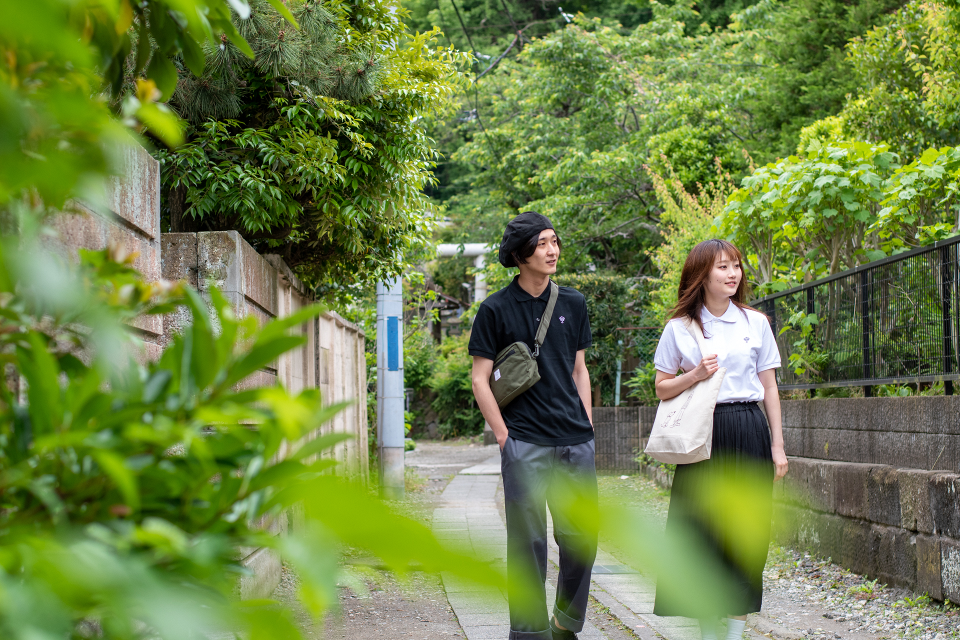 鎌倉ファッションで鎌倉デートを楽しむ！押さえておきたいポイントは：KEY MEMORY で作るリンクコーデ