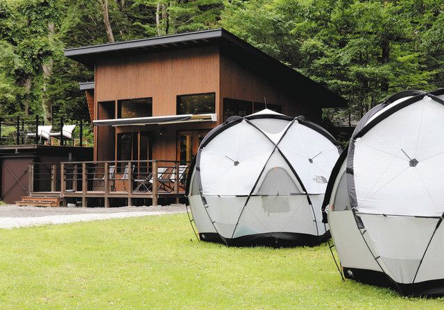 ⛺️ 10月のスタートは見事な快晴☀️ 🍂🍁 2024.10.01中部山岳国立公園信州松本上高地kamikochi小梨平