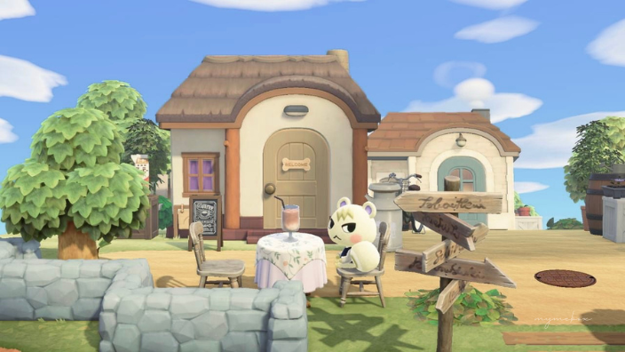 自然溢れる住宅街をつくるあつ森