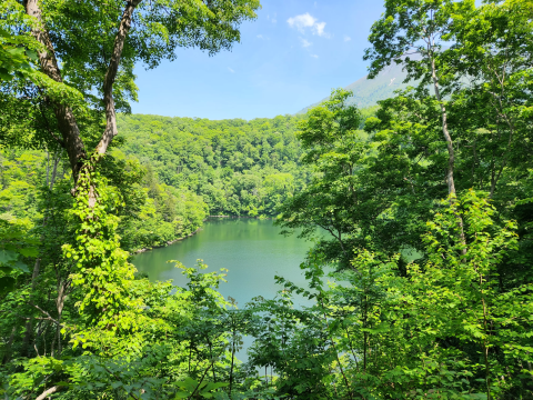 半月湖紅葉トレッキングツアーロングバージョン2021年10月25日