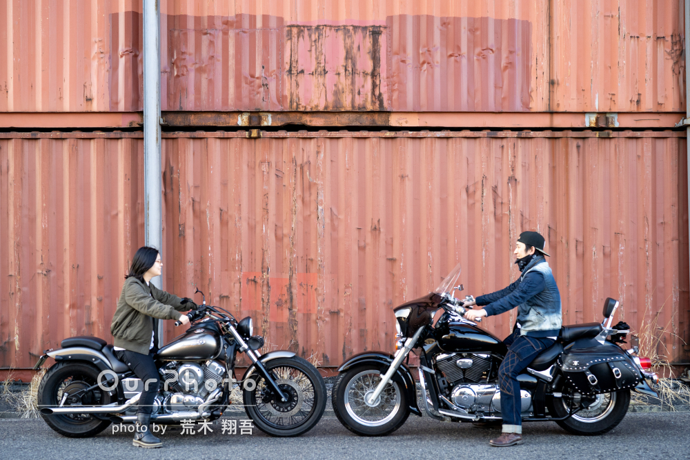 カップルツーリング😍😍😍 憧れます🤩 選んで頂いた車両はヤマハのマグザム 2人共しっかり日焼け止めも塗って 準備満タン🥳色んな景色みれたかなー🥰
