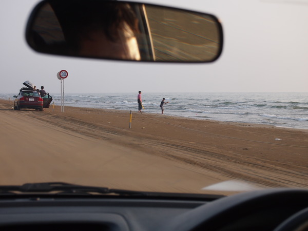 千里浜 ちりはま なぎさドライブウェイ通行状況