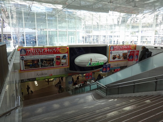 川崎駅の構内図 簡易版