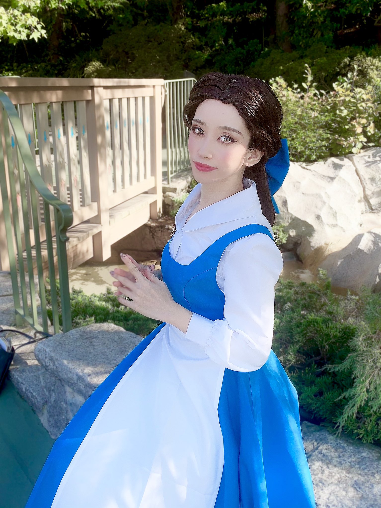 町娘ver🧺📘💙 disney 1stride land beautyandthebeast