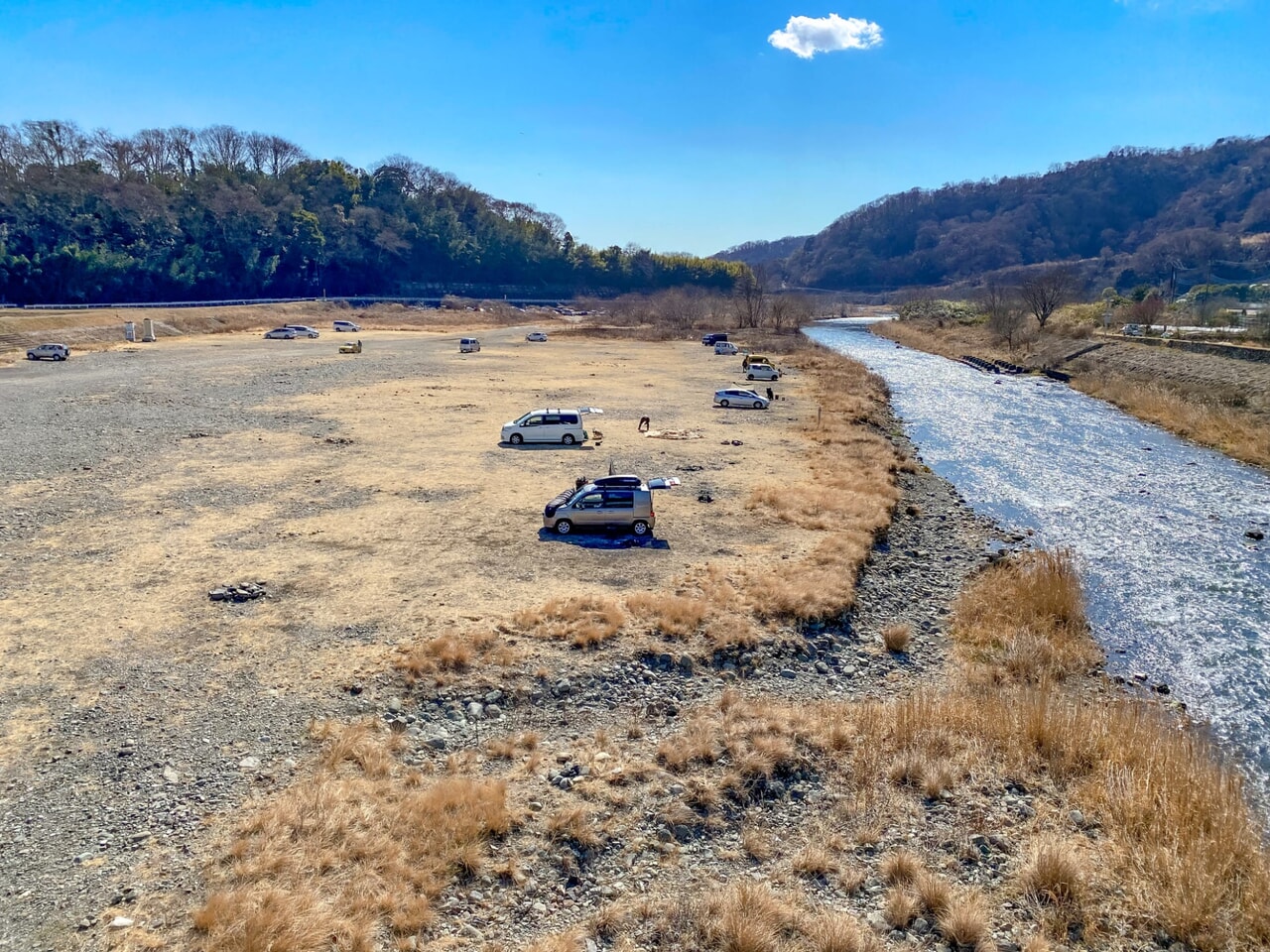 滝沢園キャンプ場神奈川県