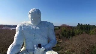 ダイダラボウ像でけぇ！水戸市の巨人伝説を具現化した巨像いたみわけ.com