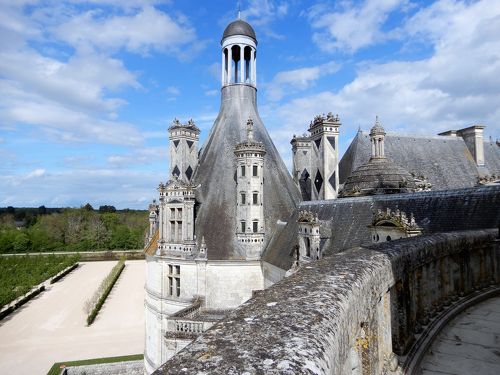 フランス シャンボール城4176522 の写真素材 - アフロ