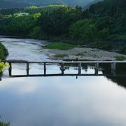沈下橋と抜水橋