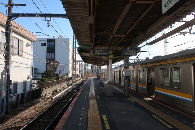 安善駅ホーム 写真素材2849221- フォトライブラリ