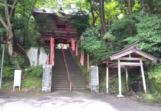 飲める！ 群馬県渋川市・水澤寺湧き水マップ：関東地方の湧き水 水汲み場