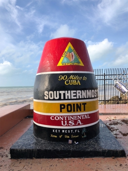 アメリカ本土最南端の島、キー・ウエスト