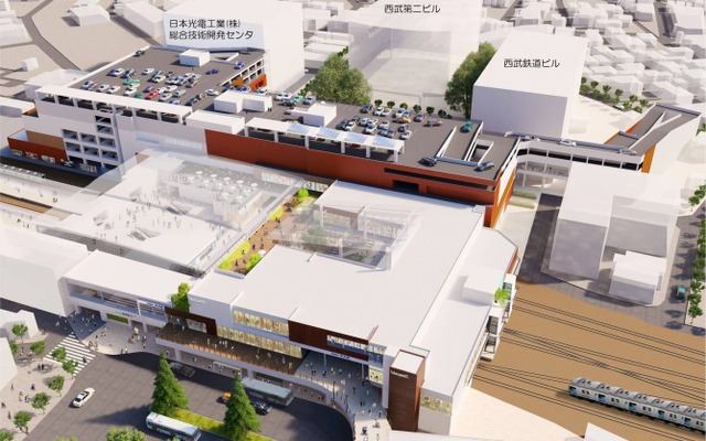 西武バス「所沢駅東口」バス停留所 ホームメイト