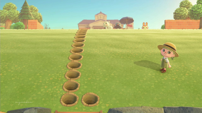 あつ森: エントランス作り動画再編集