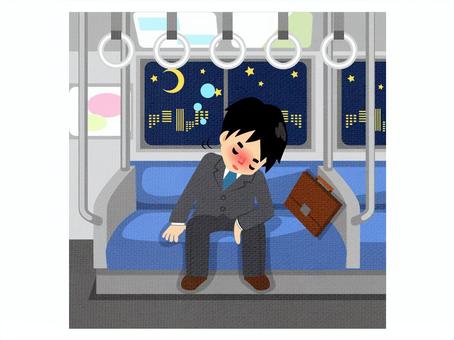 漫画 サラリーマンの就寝時間、理想は何時？ 飲み会や電車遅延を華麗にかわすギャグ漫画『寝るチャンネル』 -