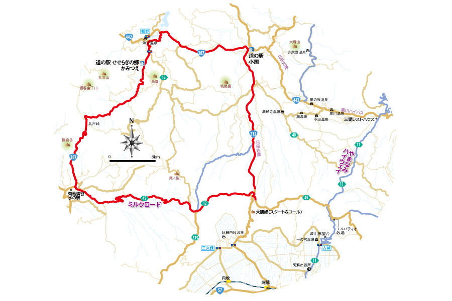 熊本旅行記 4阿蘇くまもと空港 → 阿蘇ドライブ ①