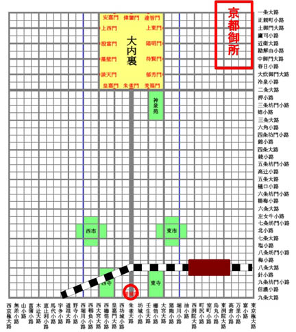 解説「京都の町割りの変遷」『京都探究ワーク』解答・解説ページ サンプル一般社団法人京学ラボ
