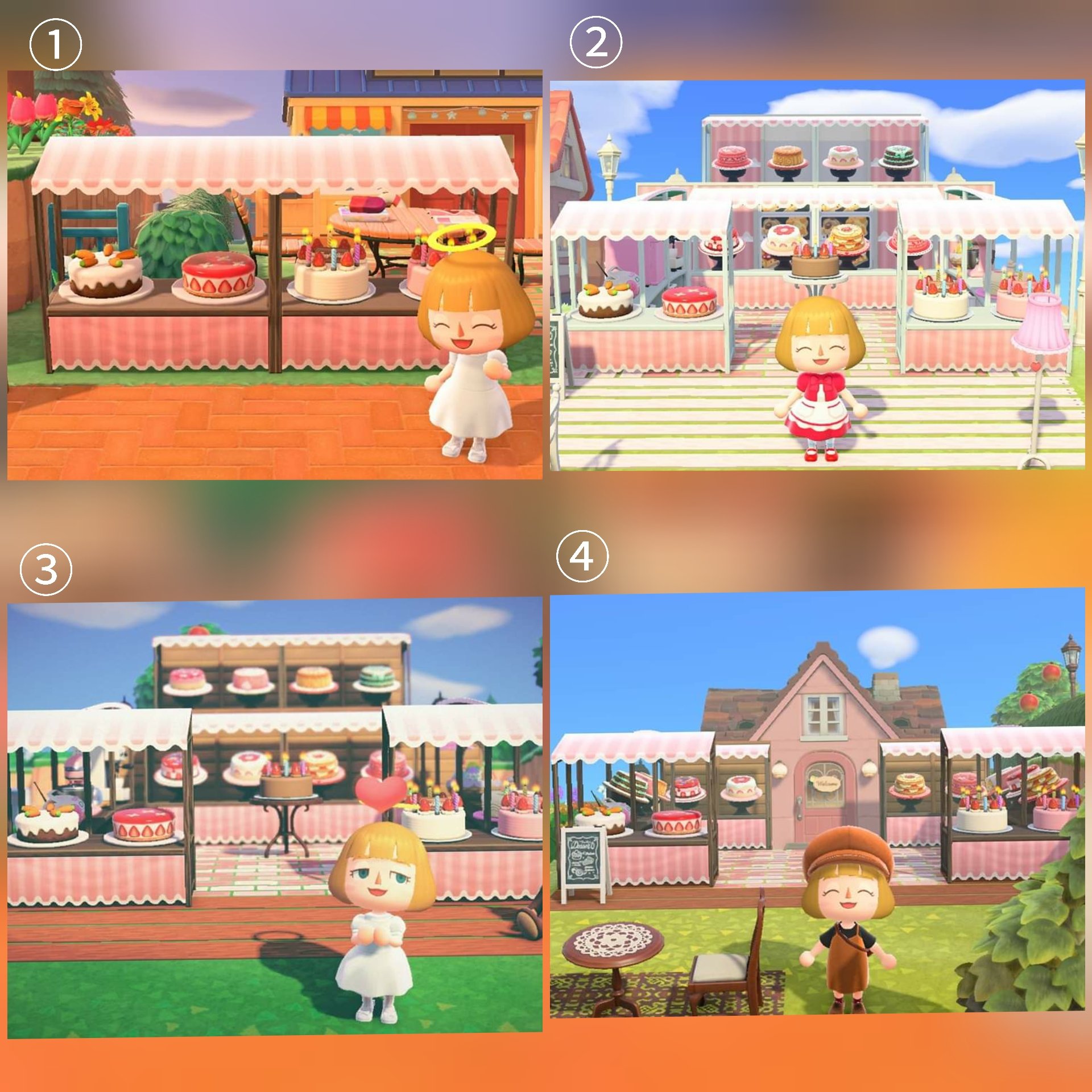 あつ森屋台のマイデザインID！お洒落なデザイン79選まとめ