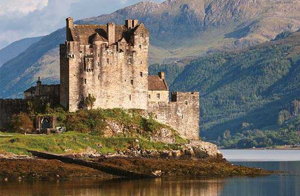 スコットランドの城。スコットランド、イギリス。の写真素材・画像素材 Image 75318330