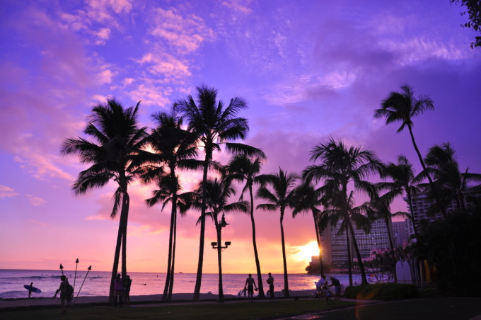 絵葉書のようなハワイの景色の無料の写真素材 - ID.27976フリー素材 ぱくたそ