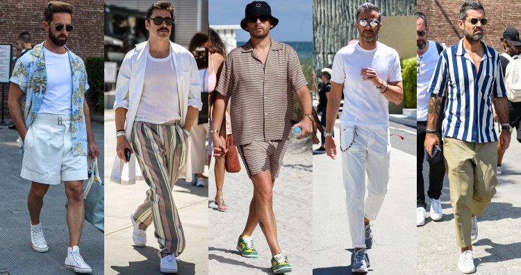 白シャツを使った海外スナップ集。 春夏に大活躍の白シャツをおしゃれに着こなそう。メンズファッション海外ファッション白シャツコーデメンズ コーデ