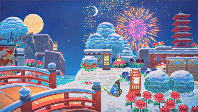 あつ森 温泉の作り方レイアウト例と使えるマイデザイン あつまれどうぶつの森- ゲームウィズ