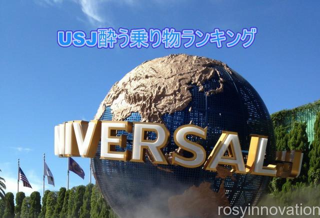 USJジェットコースター・ライド 怖さランキング