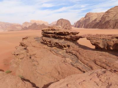 ヨルダン 世界遺産ワディラム砂漠キャンプ・ツアー1泊2日モデルプラン”映画ロケ地”中東旅行 -