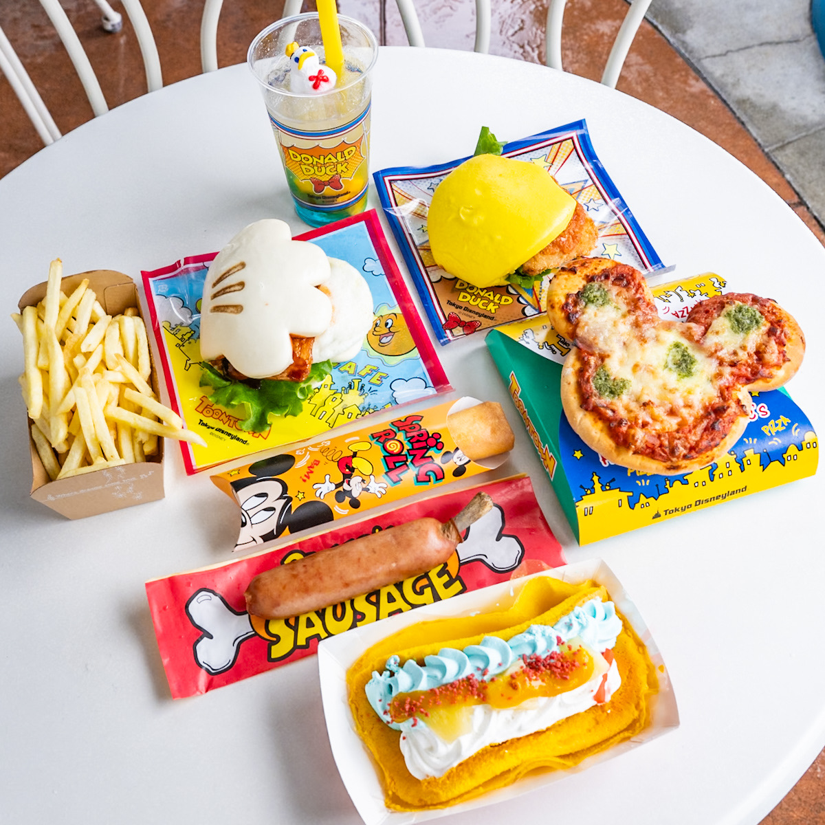 ヒューイ・デューイ・ルーイのグッドタイム・カフェ。ジェラ美のディズニーリゾート「グルメ日記」