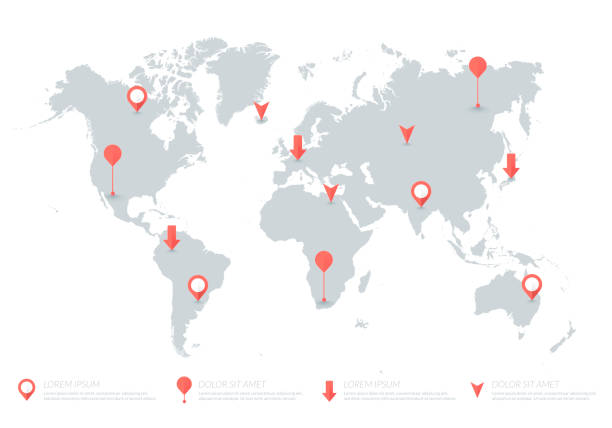 マップピンのカラーアイコンSOZAIC.com