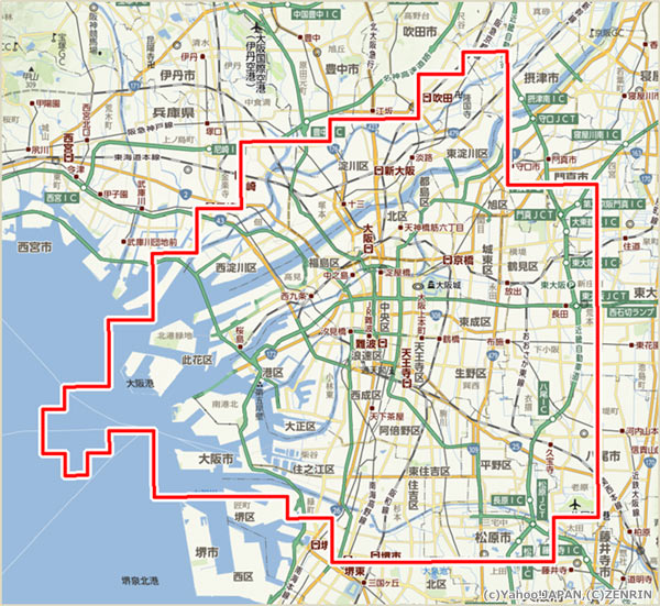 Yahoo!地図で詳細な「10cm解像度航空写真」を公開しました - Yahoo!マップ