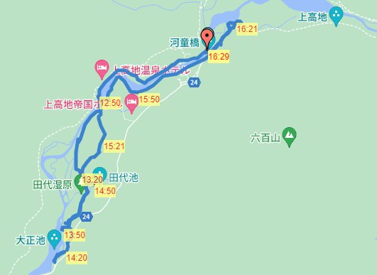 上高地の地図を見る方法!! ウェブサイト・PDF・有料地図・グーグルマップシンプルに好きなこと