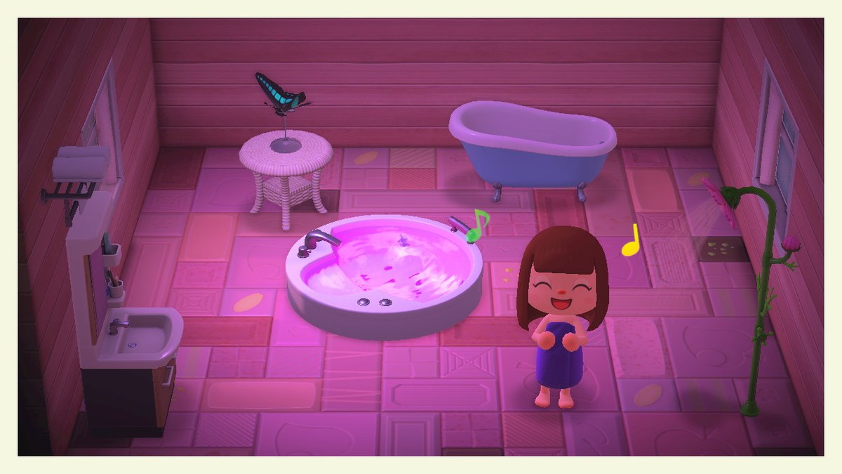 あつ森 ジャグジーのリメイク 色違い