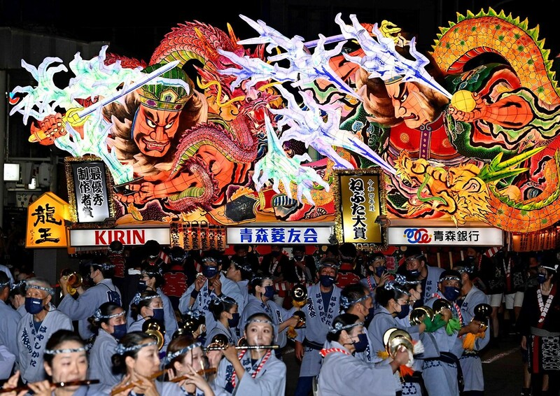 青森ねぶた祭 4年ぶりに“フルスペック”で開幕 大型ねぶた続々出陣青森のニュース│ATV
