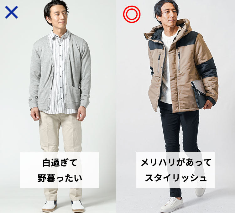 今月の人気コーデ１位 街着としてハマる、アウトドアコーデ – Men'sJOKER PREMIUMメンズファッション雑誌
