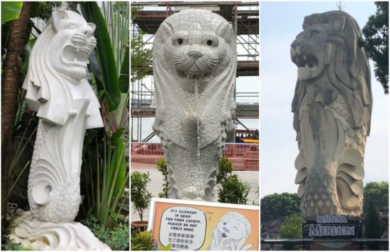 シンガポールのマーライオン