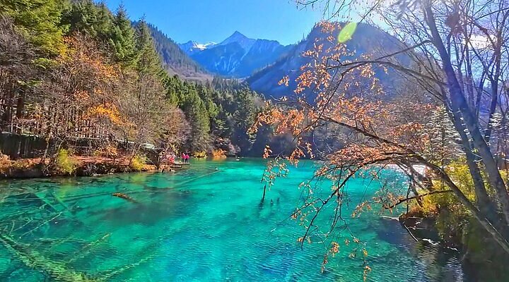 九寨溝 + 黄龍風景区 2日間1泊ツアー 2～8人の小グループ、高速鉄道往復、複数のホテル利用可能Klook