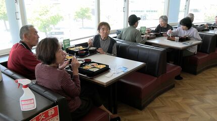 地元、児島の天満屋2階に 三好野レストラン カフェも♡