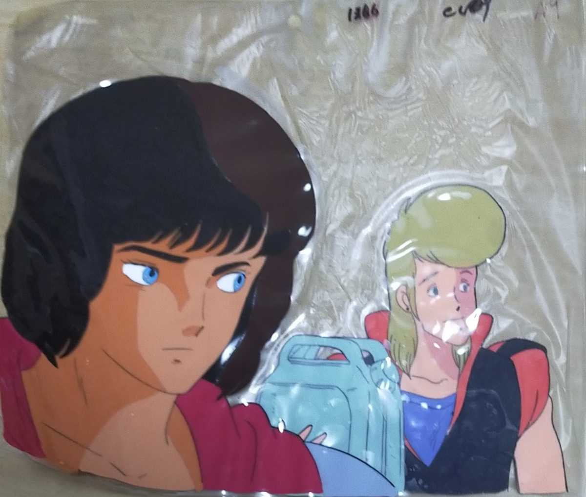 重戦機エルガイム・セル画,ダバ・マイロード横顔