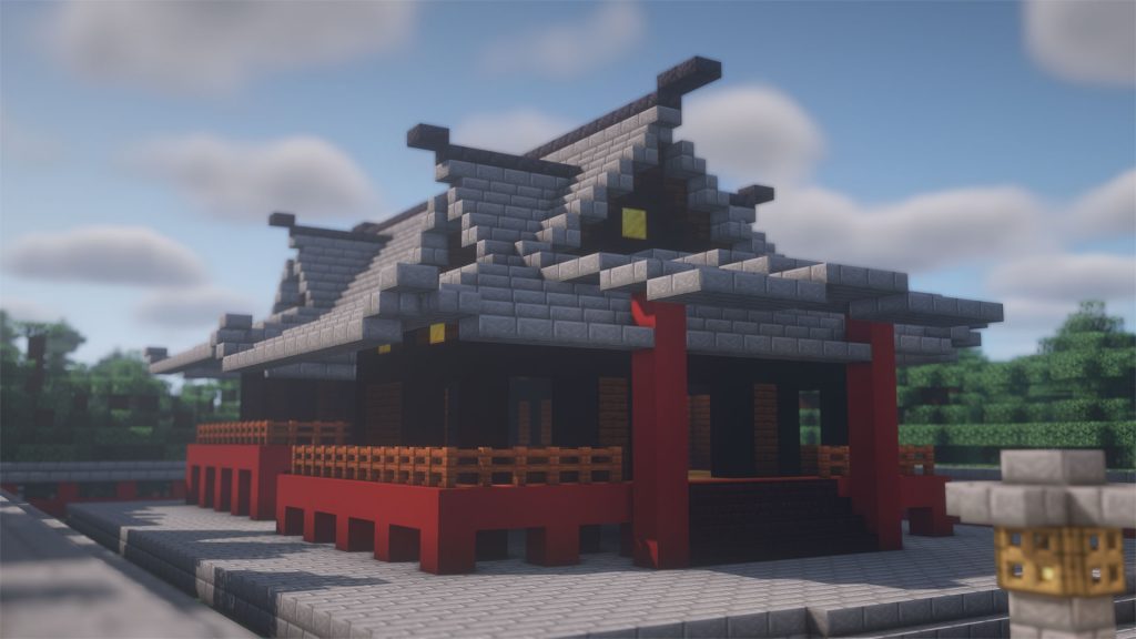 マインクラフト 和風建築・神社の作り方 Minecraft How