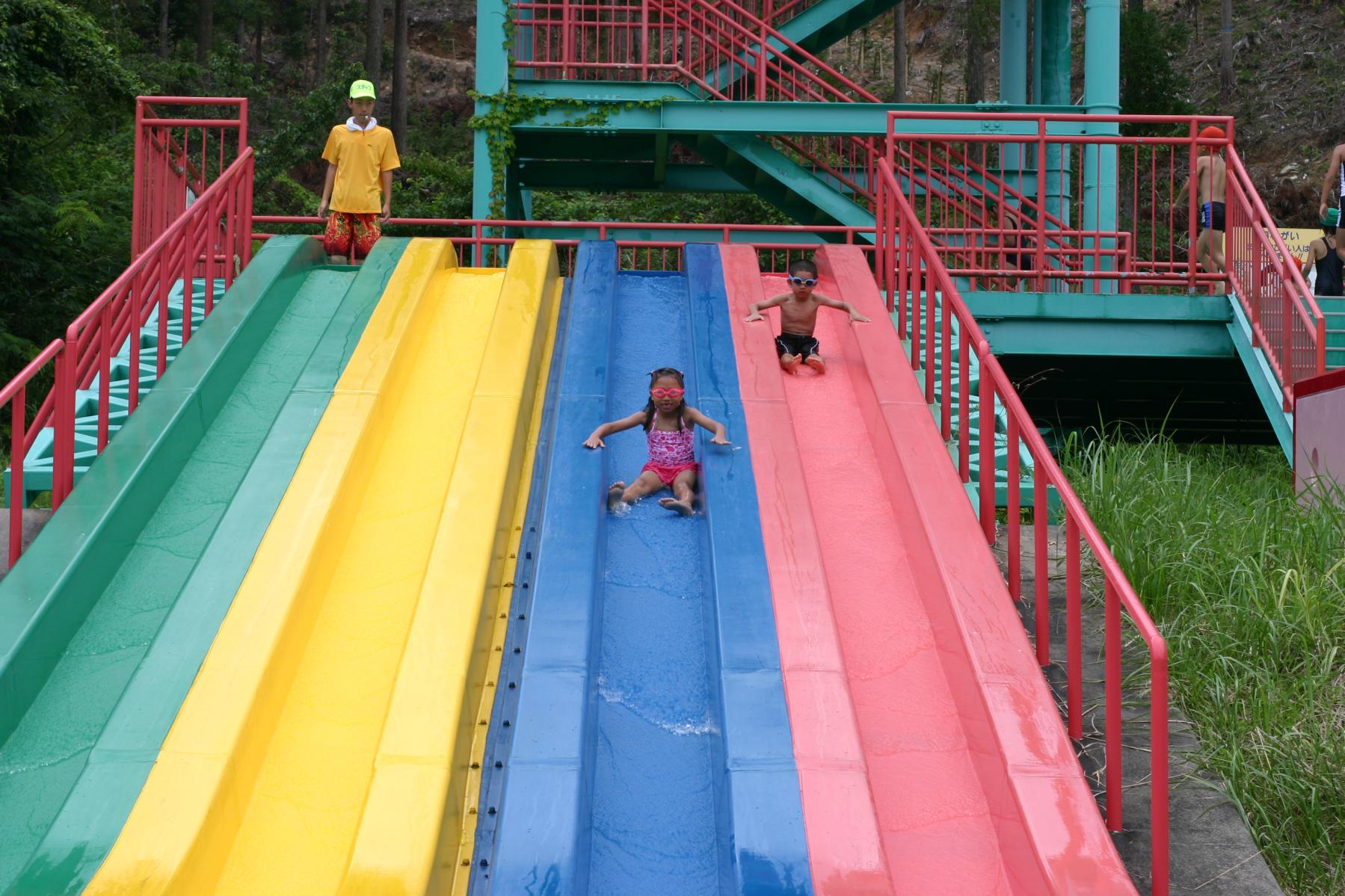 グリーンピア八女のプール体験