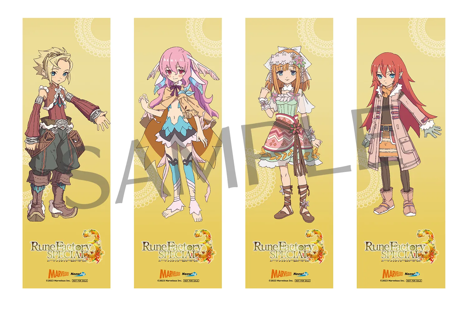 ルーンファクトリー3 楽天ブックス オリジナルマグネットシート