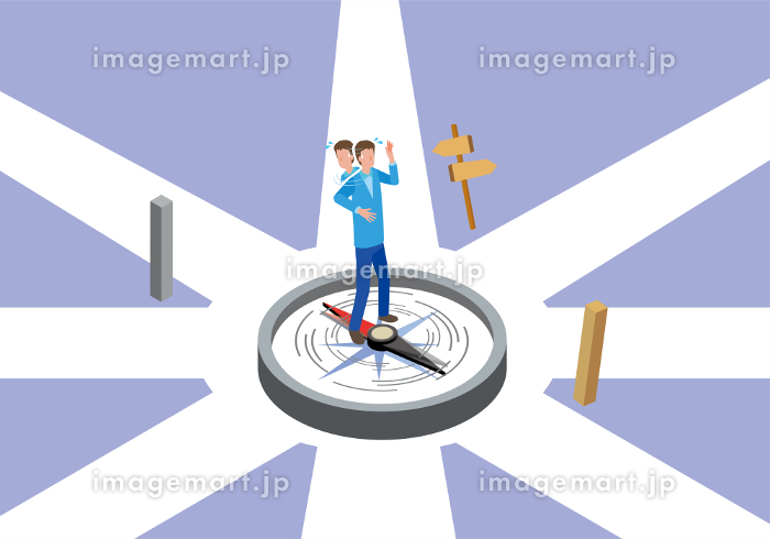 道に迷うイラストフリー素材透過、PNG画像、ベクトル、PSDと無料ダウンロード Pngtree