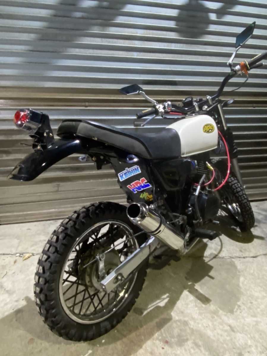 HONDA エイプ50fi 17インチ 低走行 栃木〜